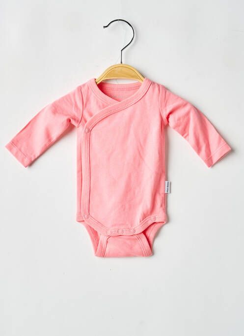 Body lingerie rose P'TIT BISOU fille
