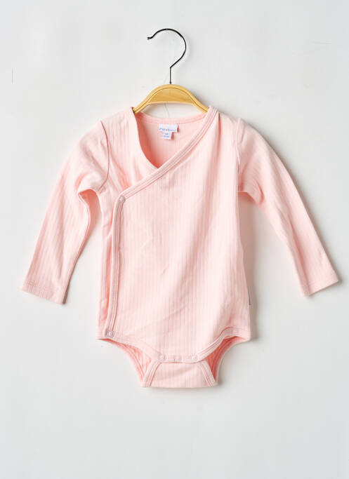 Body lingerie rose P'TIT BISOU fille