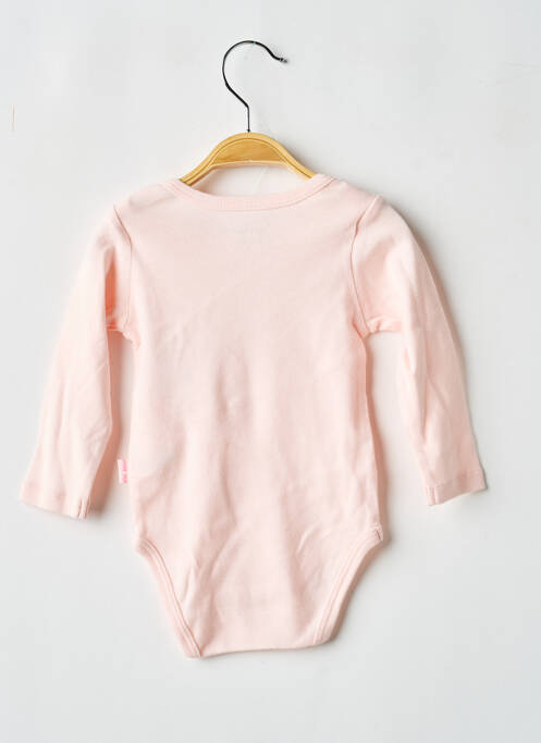 Body lingerie sérigraphie rose P'TIT BISOU fille