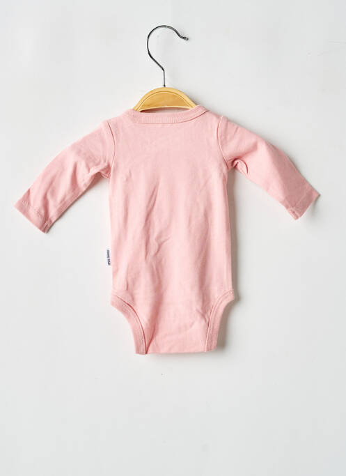 Body lingerie sérigraphie rose P'TIT BISOU fille