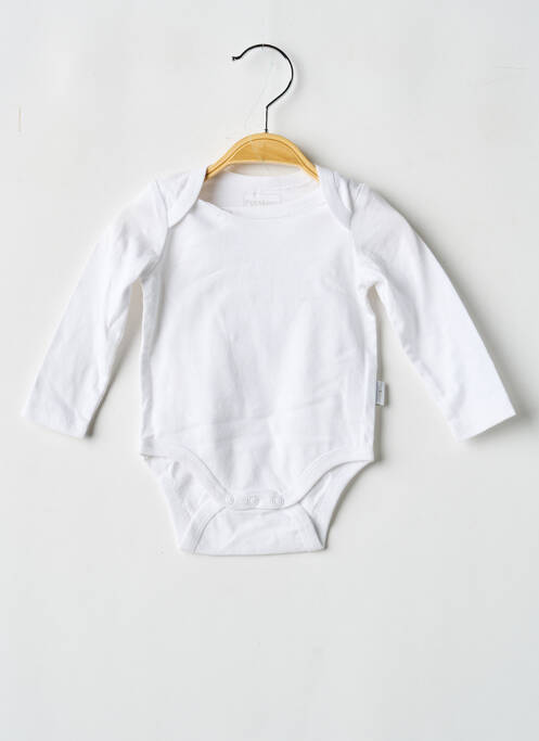 Body lingerie blanc P'TIT BISOU garcon