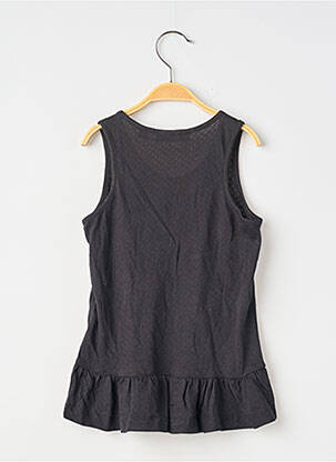 Robe mi-longue sans manche sans manche noir MARESE fille