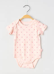 Body lingerie imprimé animal rose P'TIT BISOU fille
