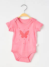 Body lingerie imprimé animal rose P'TIT BISOU fille