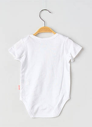 Body lingerie imprimé animal blanc P'TIT BISOU fille