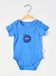 Body lingerie stretch bleu P'TIT BISOU garcon