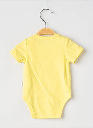 Body lingerie stretch jaune P'TIT BISOU garçon