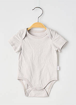 Body lingerie stretch gris P'TIT BISOU enfant
