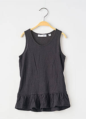 Robe mi-longue sans manche sans manche noir MARESE fille