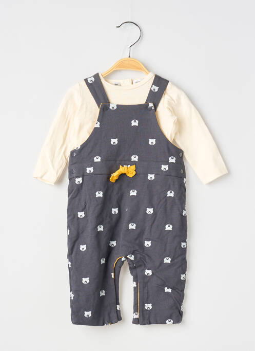 Ensemble pantalon fermeture pressionnée gris MARESE garcon
