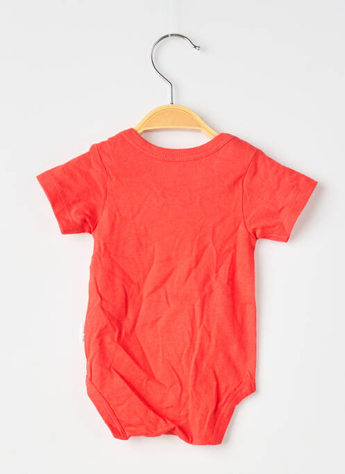Body lingerie stretch rouge P'TIT BISOU fille