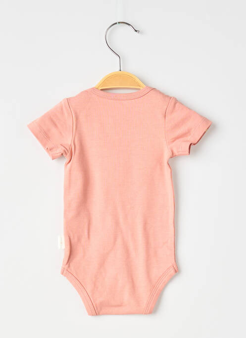 Body lingerie stretch rose P'TIT BISOU fille
