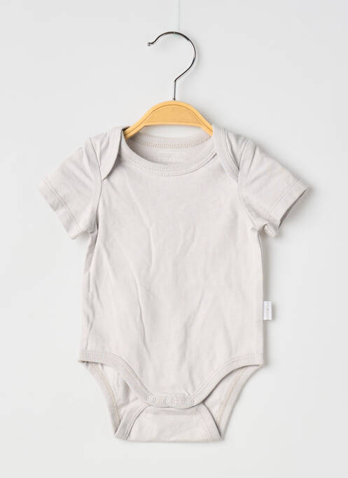 Body lingerie stretch gris P'TIT BISOU enfant