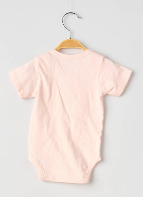 Body lingerie stretch rose P'TIT BISOU fille