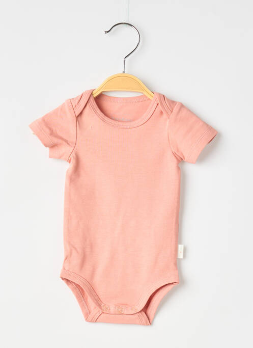 Body lingerie stretch rose P'TIT BISOU fille