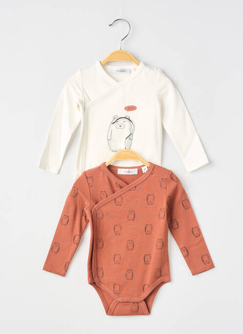 Body lingerie stretch orange MARESE garcon