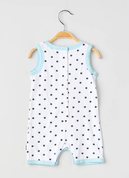 Combishort sans manche sans manche bleu P'TIT BISOU garcon