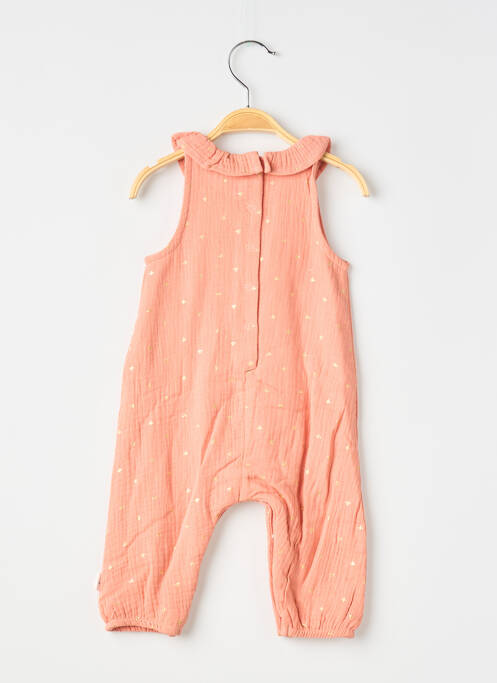 Combi-pantalon sans manche sans manche rose P'TIT BISOU fille