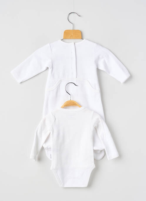 Pyjama col rond beige P'TIT BISOU enfant