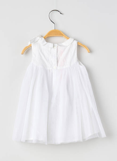 Robe mi-longue sans manche sans manche blanc MARESE fille