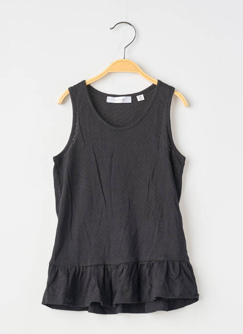 Robe mi-longue sans manche sans manche noir MARESE fille