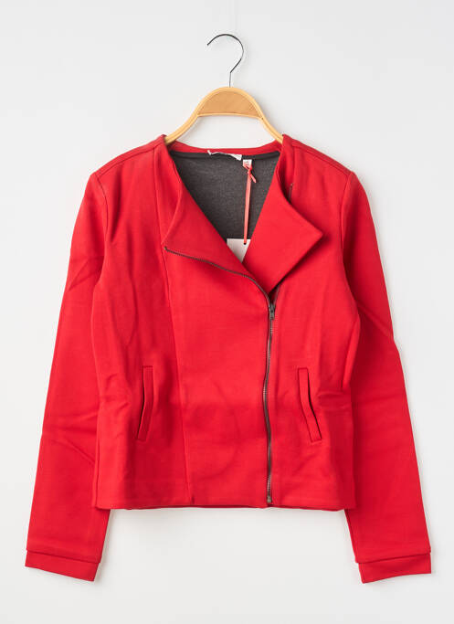 Veste casual col rond rouge MARESE fille
