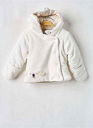 Veste casual col rond blanc MARESE enfant