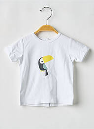 T-shirt stretch manches courtes blanc MARESE fille
