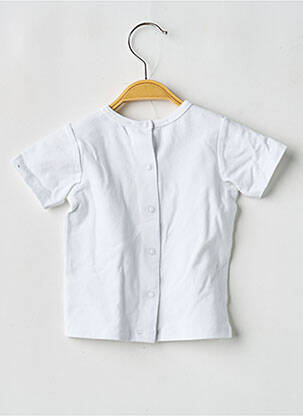T-shirt stretch manches courtes blanc MARESE fille