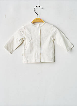 T-shirt manches longues manches longues blanc P'TIT BISOU enfant