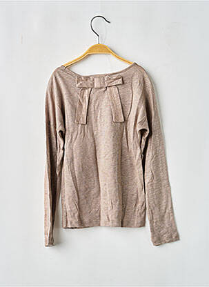 Top manches longues manches longues gris MARESE fille