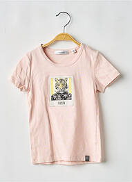 T-shirt stretch manches courtes rose MARESE fille