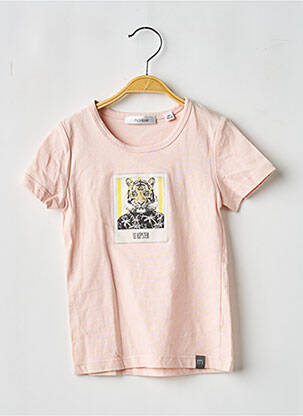 T-shirt stretch manches courtes rose MARESE fille