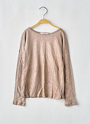 Top manches longues manches longues gris MARESE fille