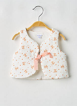 Veste casual coupe droite rose P'TIT BISOU fille