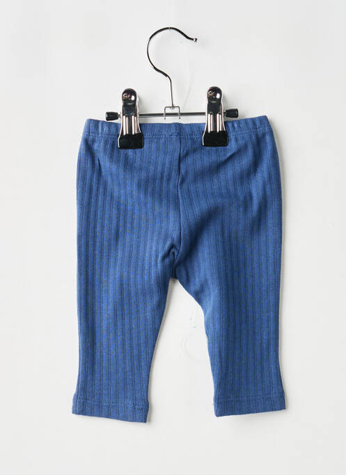 Legging stretch taille élastique bleu P'TIT BISOU enfant