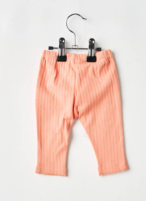 Legging stretch taille élastique rose P'TIT BISOU fille