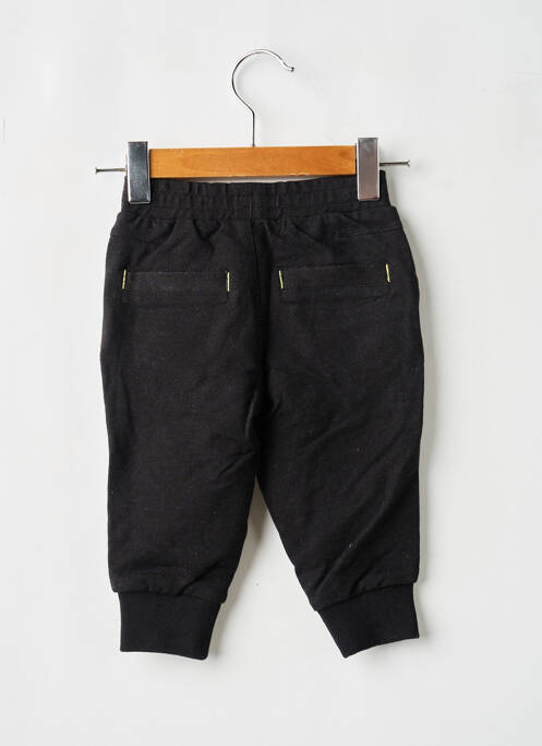 Pantalon droit fermeture liens à nouer taille élastique noir MARESE garcon