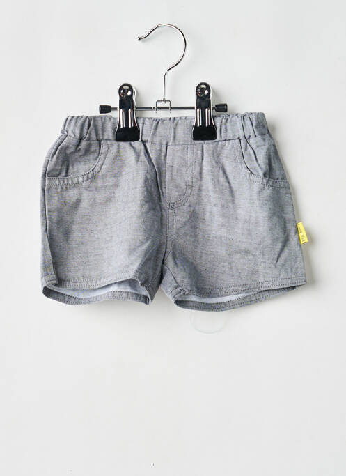 Short poches taille élastique gris P'TIT BISOU fille