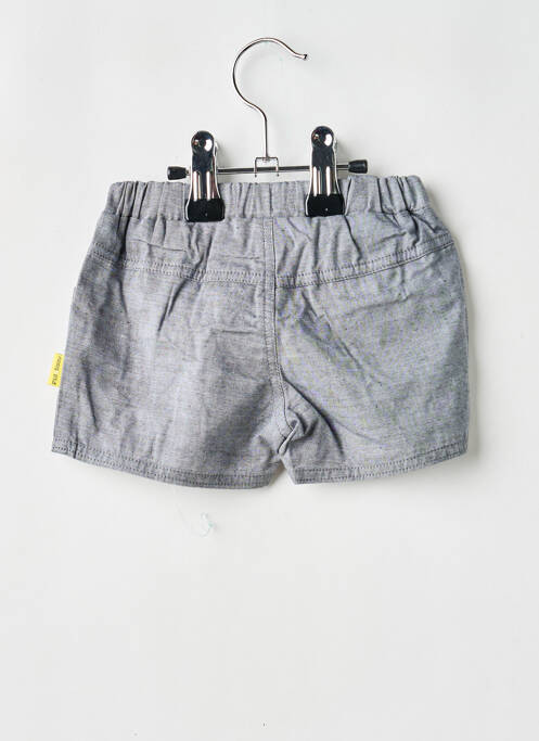Short poches taille élastique gris P'TIT BISOU fille