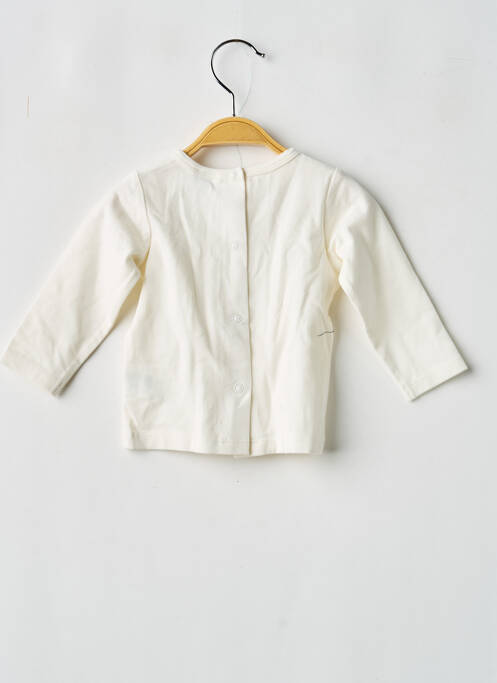 T-shirt manches longues manches longues beige P'TIT BISOU enfant
