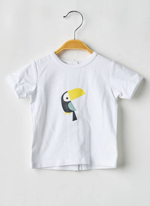 T-shirt stretch manches courtes blanc MARESE fille