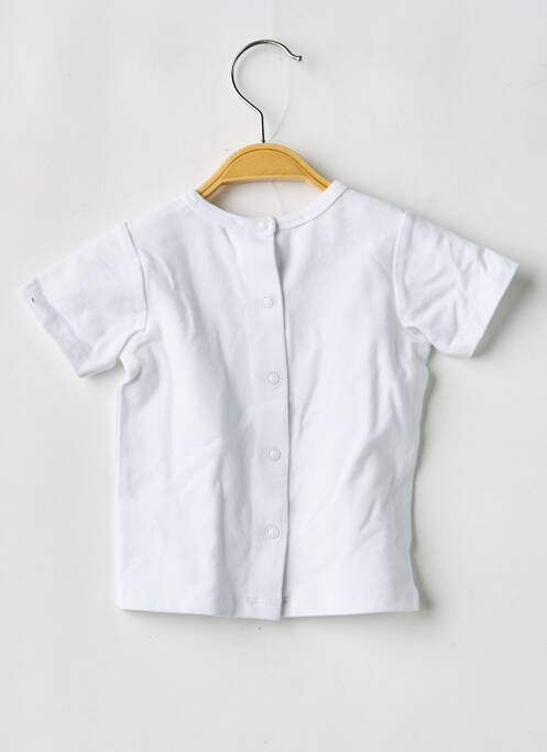 T-shirt stretch manches courtes blanc MARESE fille