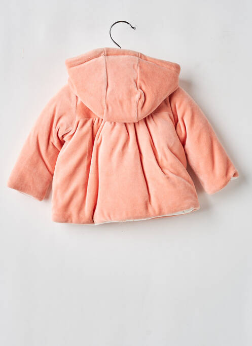 Veste casual fermeture boutonnée sur le devant rose P'TIT BISOU fille