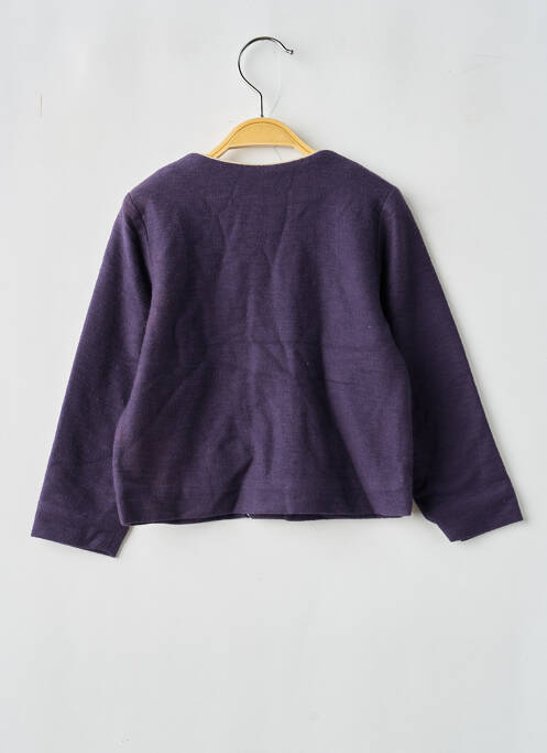 Veste casual coupe droite violet MARESE fille