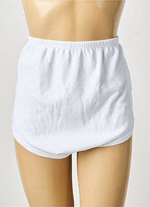 Culotte haute stretch blanc JET femme