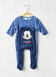 Pyjama fermeture pressionnée bleu DISNEY garcon