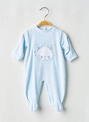 Pyjama bleu FRONT DE MA PASSION garçon