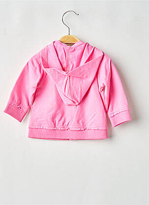 Veste casual fermeture boutonnée sur le devant rose MINI POUCE fille