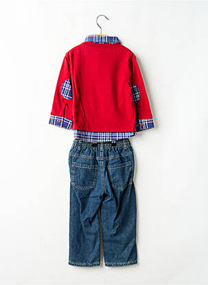 Ensemble pantalon poches bleu TEDDY LU garcon